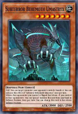 Subterror Behemoth Umastryx