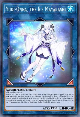 Yuki-Onna, the Ice Mayakashi
