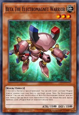 Beta The Electromagnet Warrior