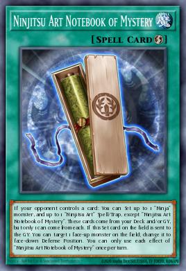 Ninjitsu Art Notebook of Mystery