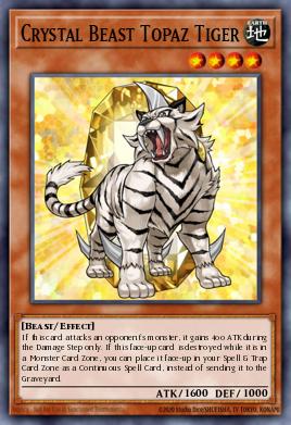 Crystal Beast Topaz Tiger